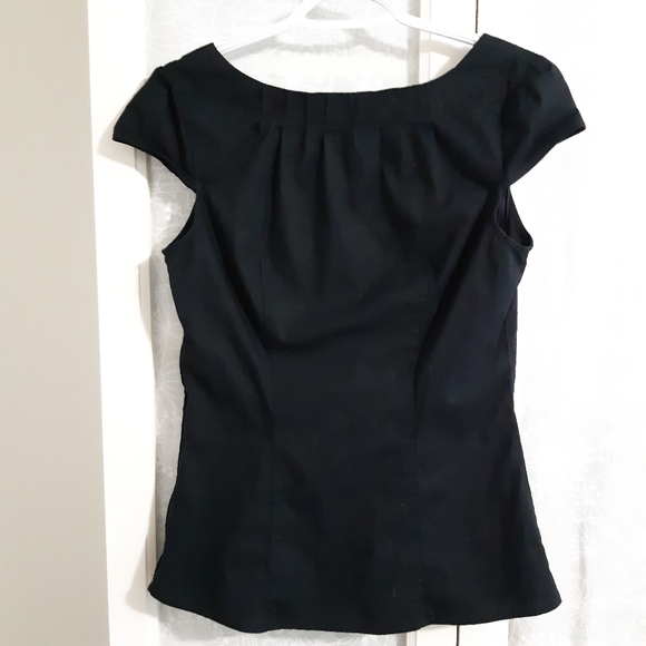 Smart Set cap sleeve bouse with zip - Picture 4 of 4